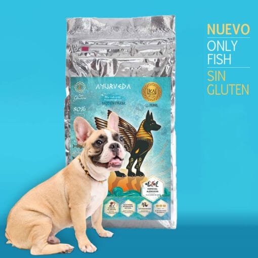 Ayurveda Dog Food Fish Only Dogs - Special Chicken Protein Allergies