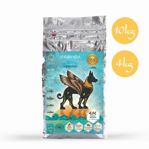 KA AYURVEDA Only Fish Gluten Free Dogs 4 and 10kg Formats