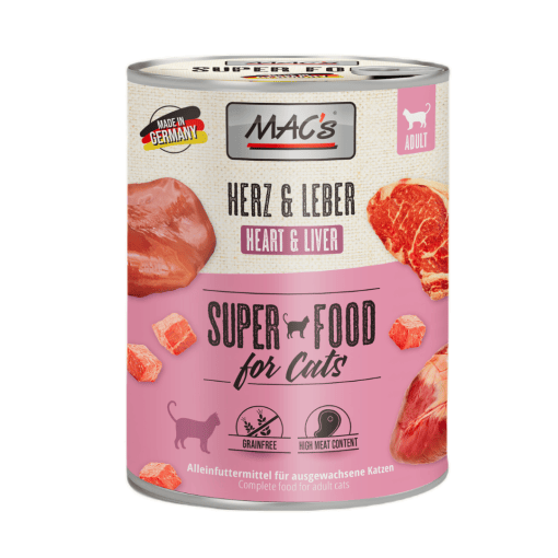 MAC's Gatos Comida Húmeda Corazón e Hígado 800gr