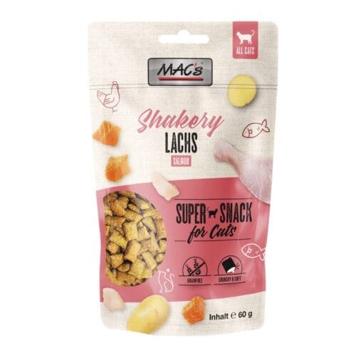 MAC's Gato Shakery Snack Salmón