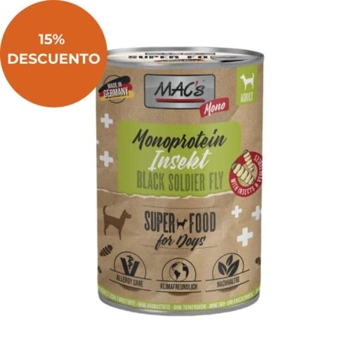 Oferta Lata Comida Húmeda Perros Mono Insecto