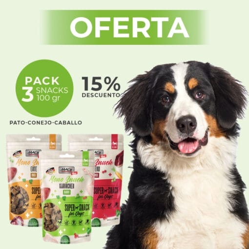 Oferta SNACKS MAC´s perro