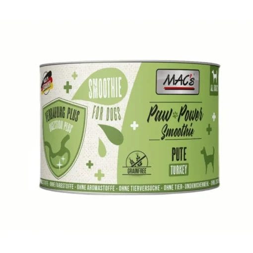 MAC's Perro Paw Smoothie Energético Pavo