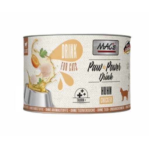 MAC's Gato Paw Bebida Energética Pollo Pack 6 x 200gr