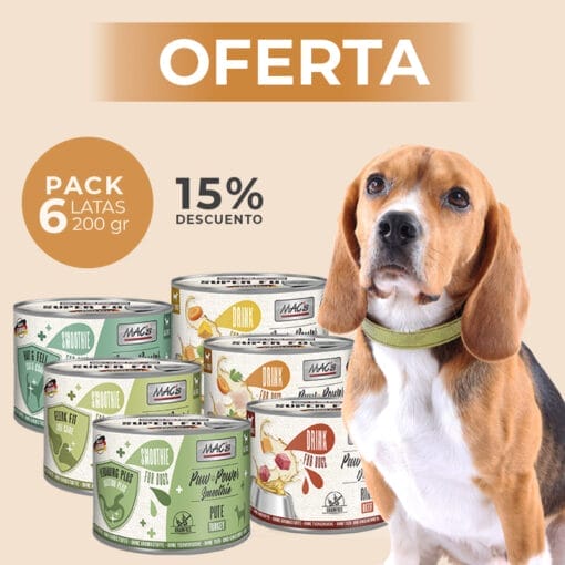 Oferta Pack Bebidas Smoothies para Perros