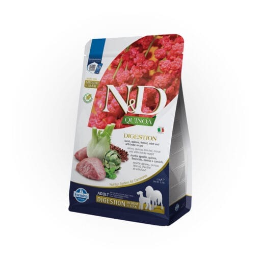 Farmina N&D Perro Med Maxi Pienso Quinoa - Digestión - Cordero e Hinojo 2,5Kg