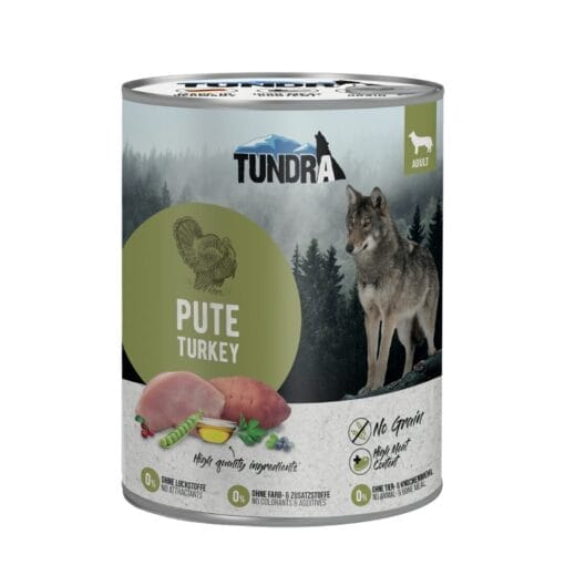 Tundra Perro Comida Húmeda Solo Pavo 800gr