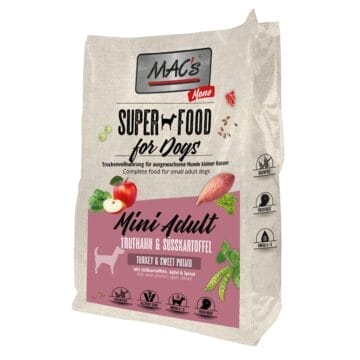 MAC’s Perro Mini Pienso Monoproteína Pavo y Batata